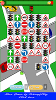 Traffic Signs Match Race Kids