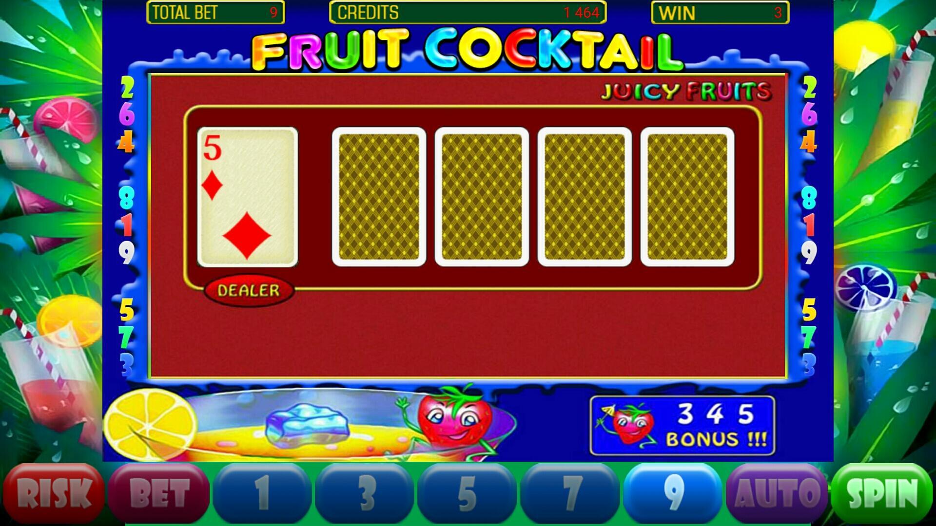 Fruit Cocktail Deluxe Slot
