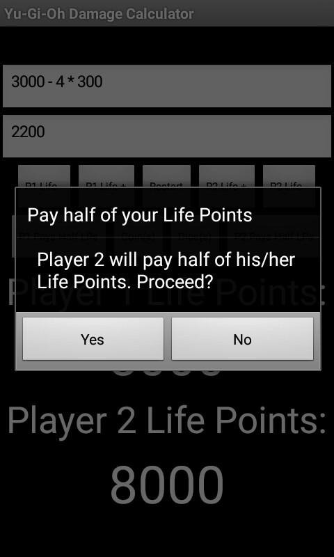 Yu-Gi-Oh! Damage Calculator