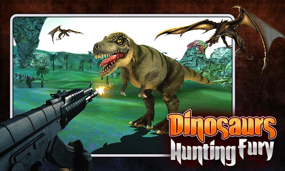 Dinosaurs Hunting Fury
