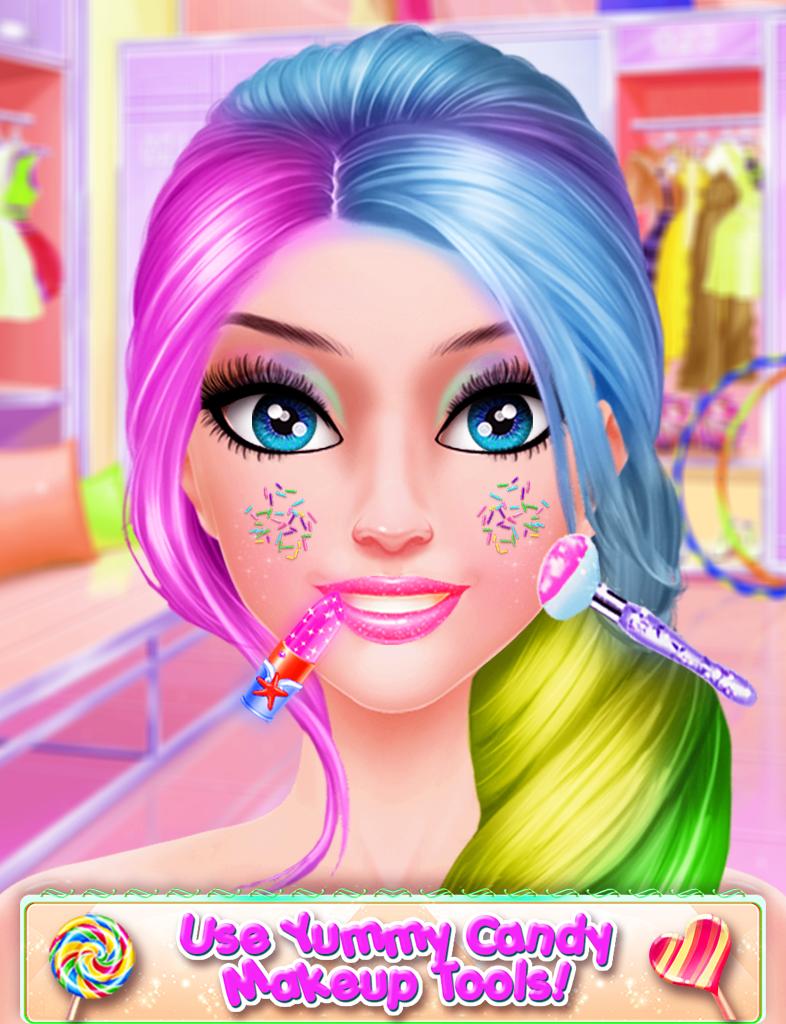 Candy Makeup Beauty Makeover