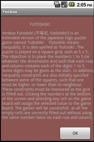Futoshiki Yenboo Limited