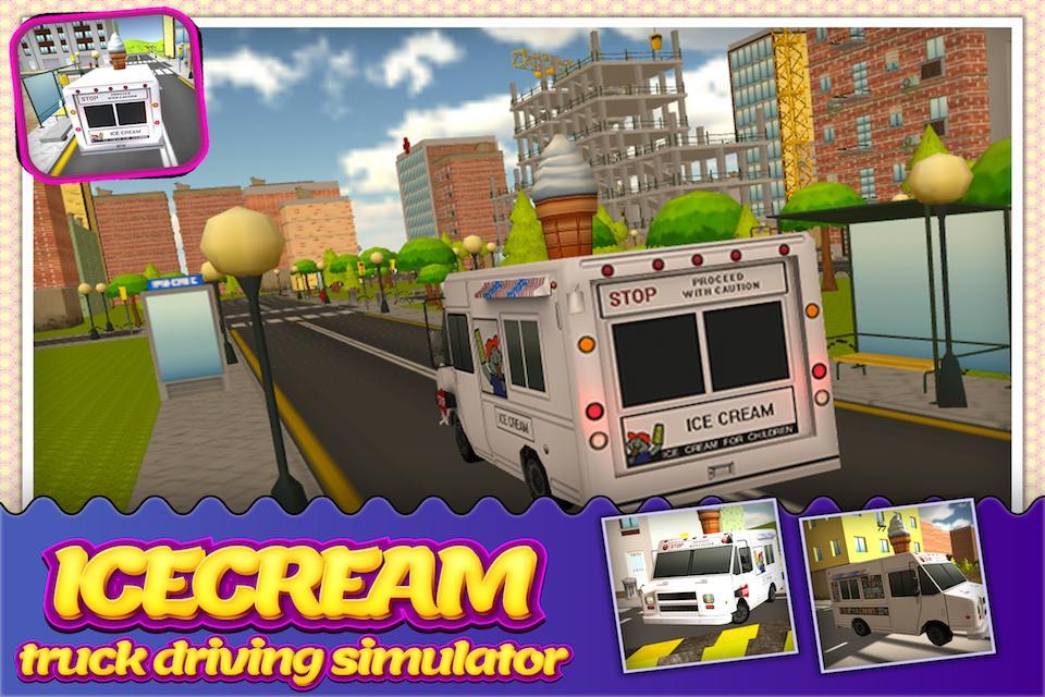 IceCream Delivery Truck Sim 3D