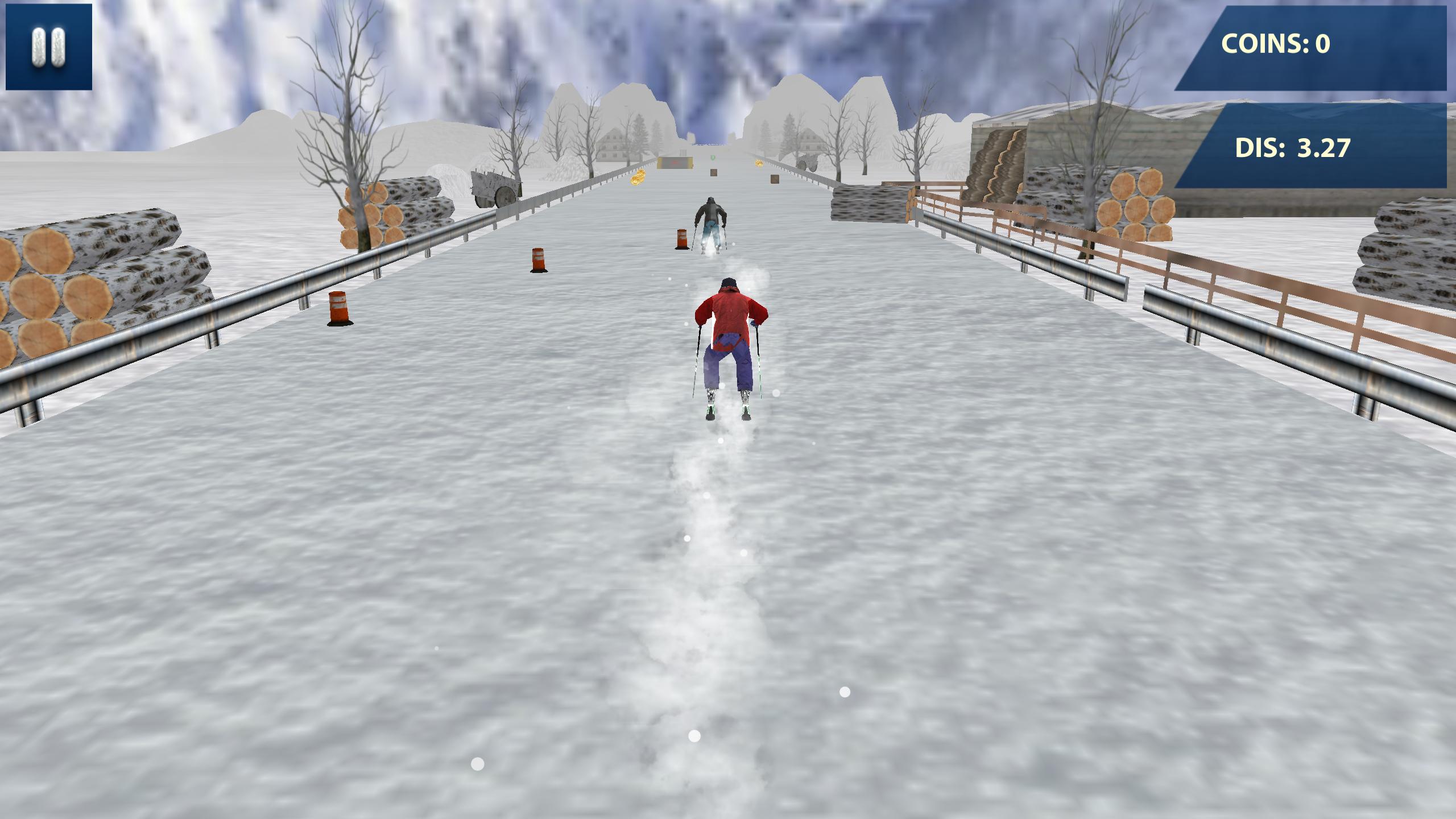 Crazy Skiing Stunt Adventure