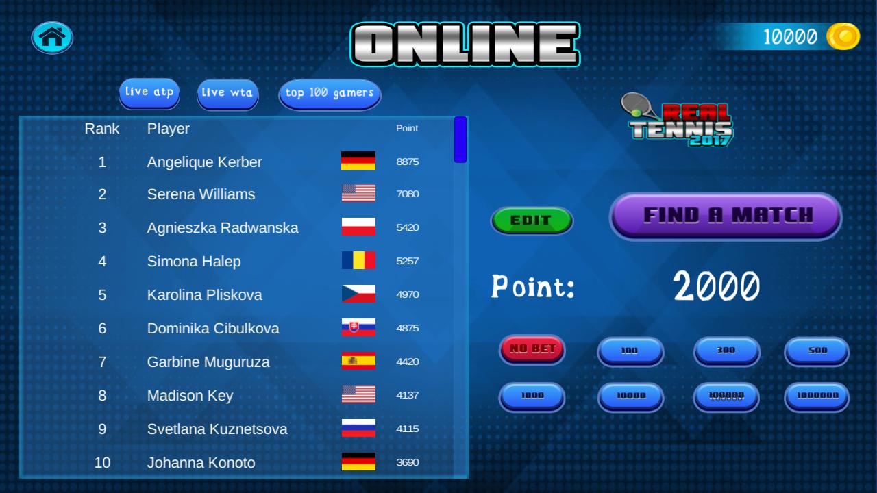 Real Tennnis 2017 EX-PRO