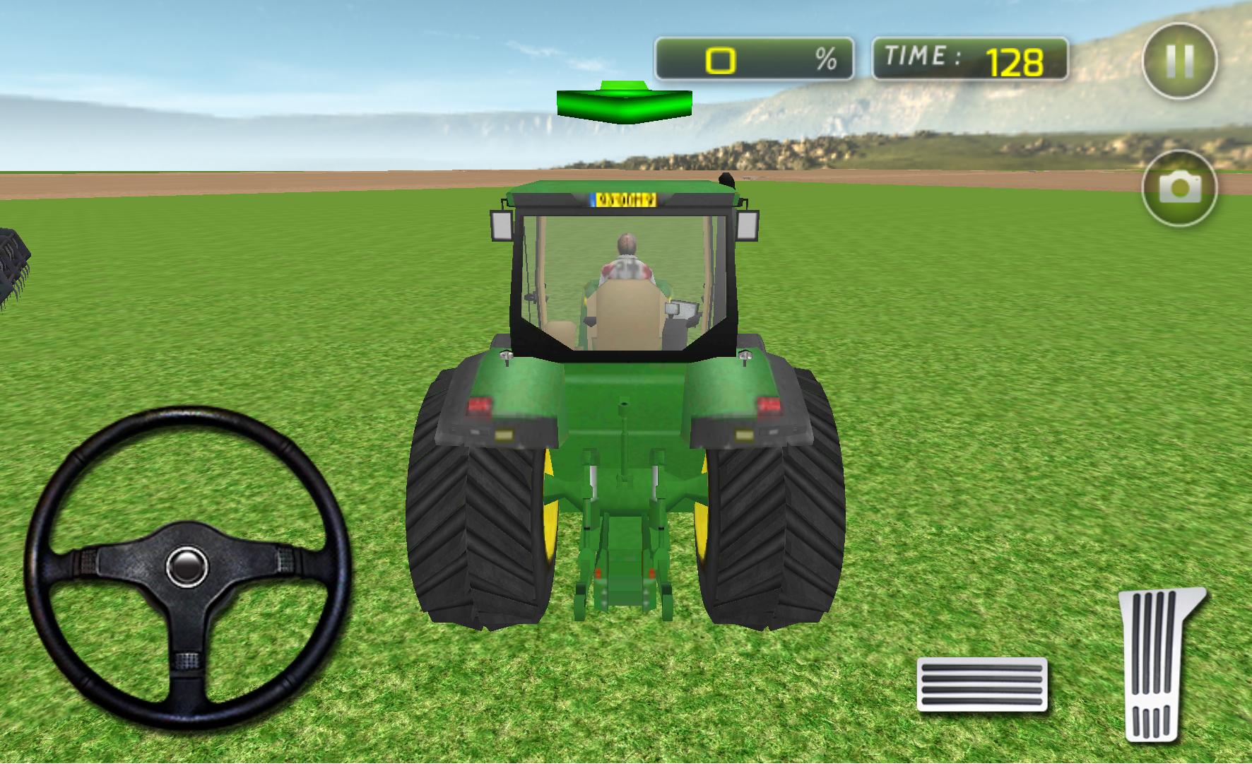 Village Farm Tractor Drive Sim