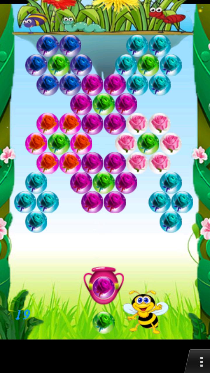 Bubble Shooter Roses