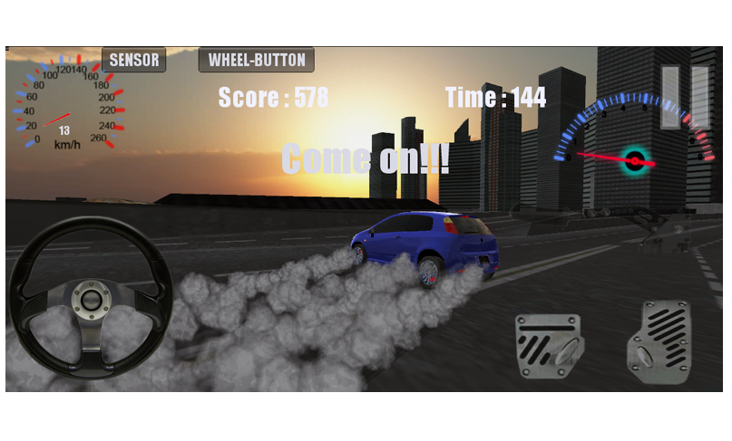 Italian Sports Car Driving