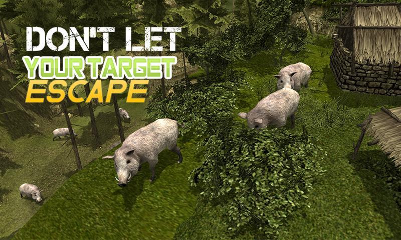 3D Wild Boar Hunter Simulator