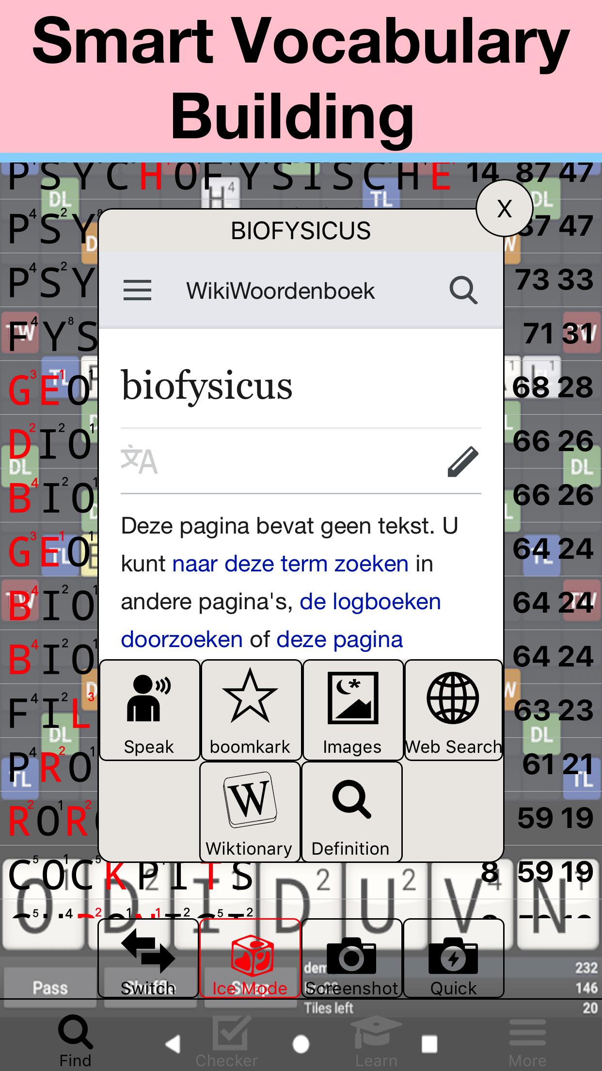 Dutch NL Wordfeud Cheat