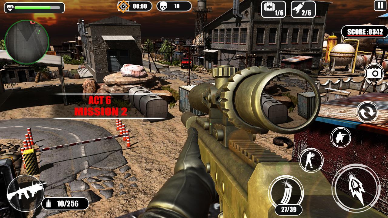 Marine Sniper Shooting