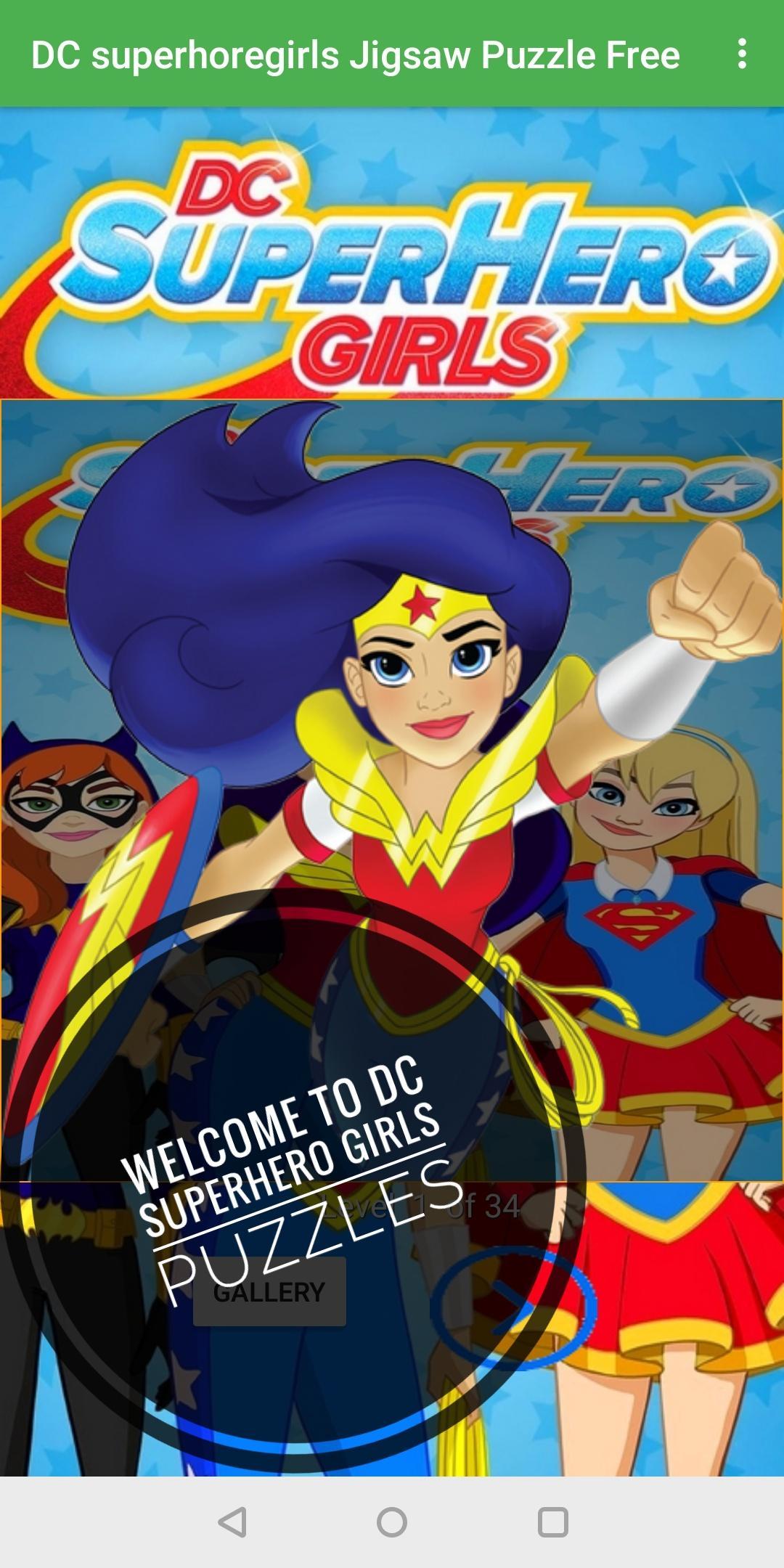 DC Superhero Girls Puzzel
