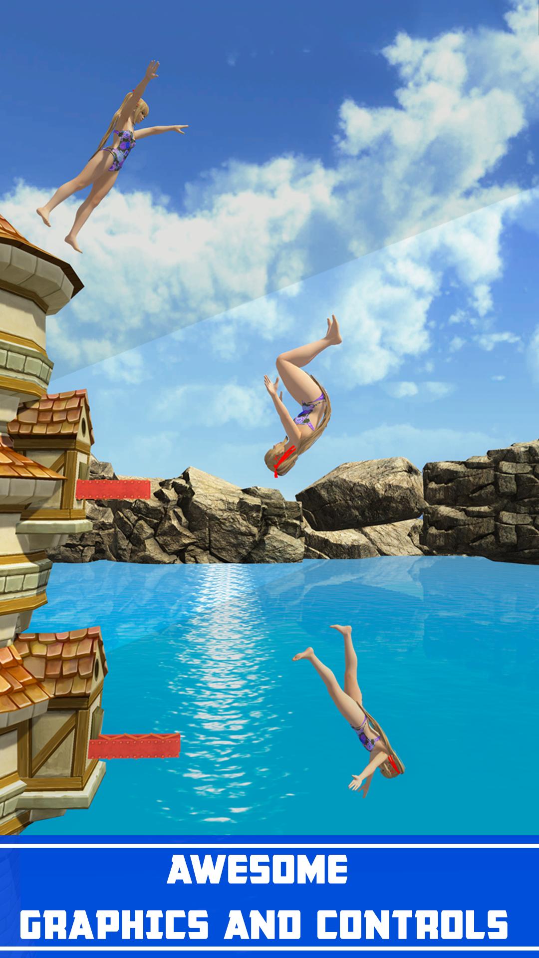 Flip Game of Cliff Diving