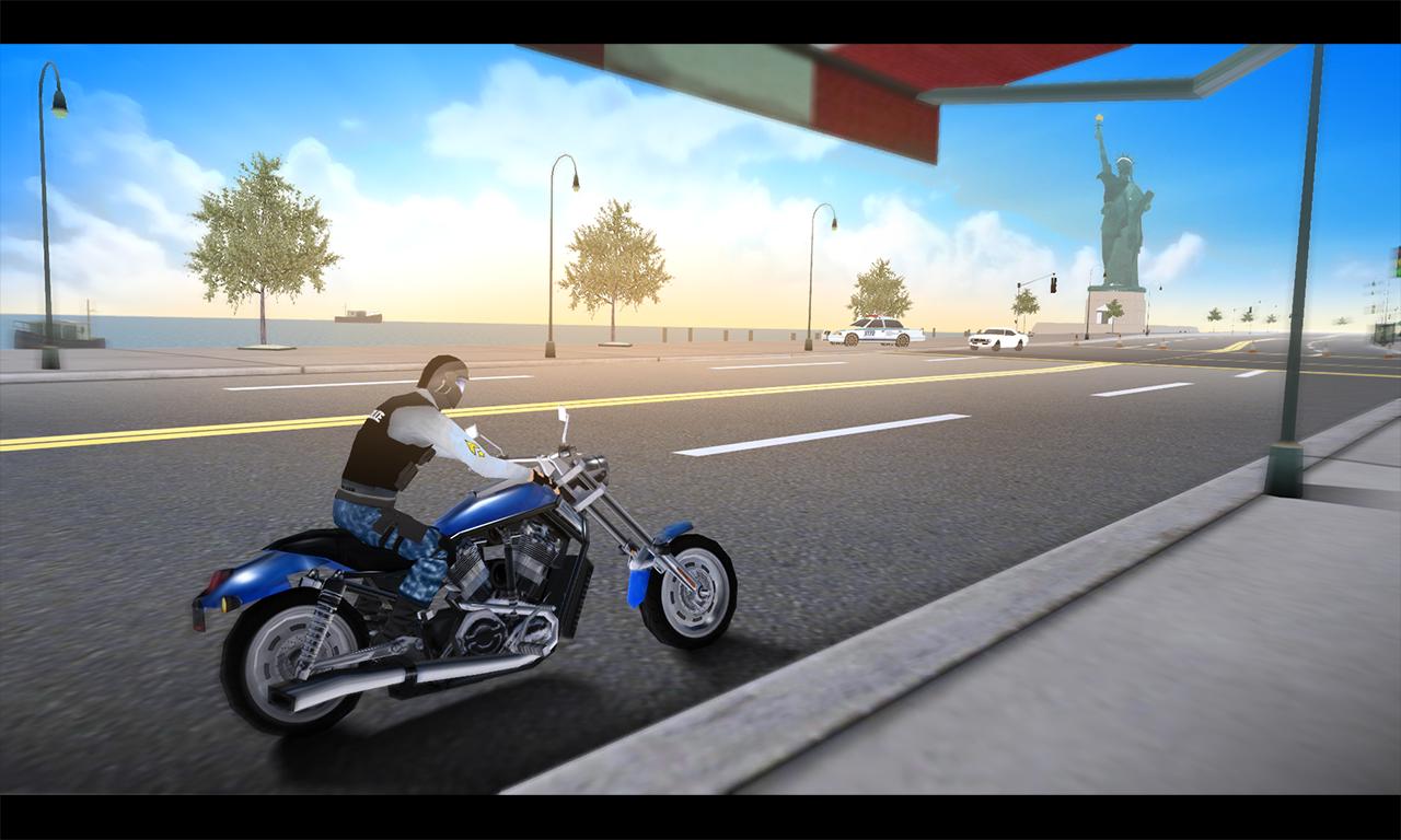 Police Motorcycle Simulator 3D