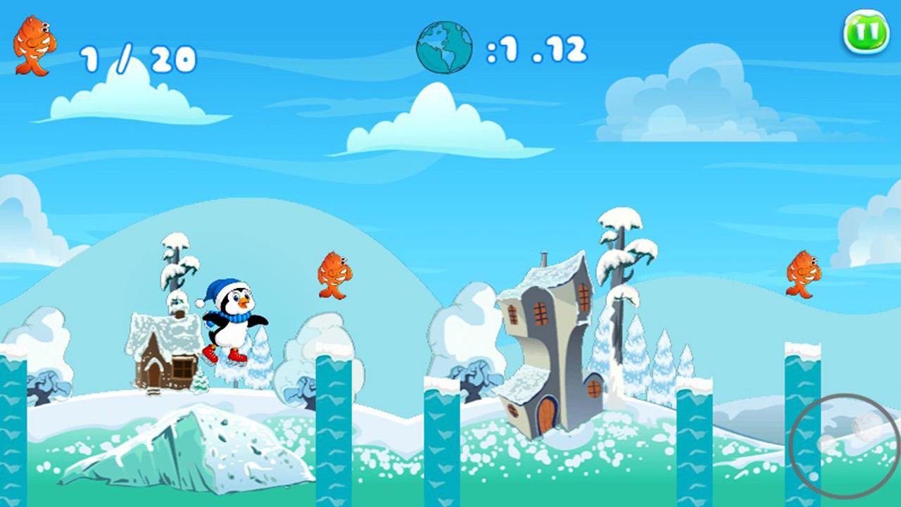 Penguin Skater Run