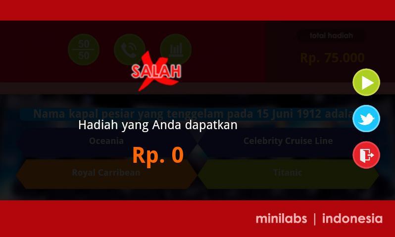 Kuis Sang Miliarder Indonesia