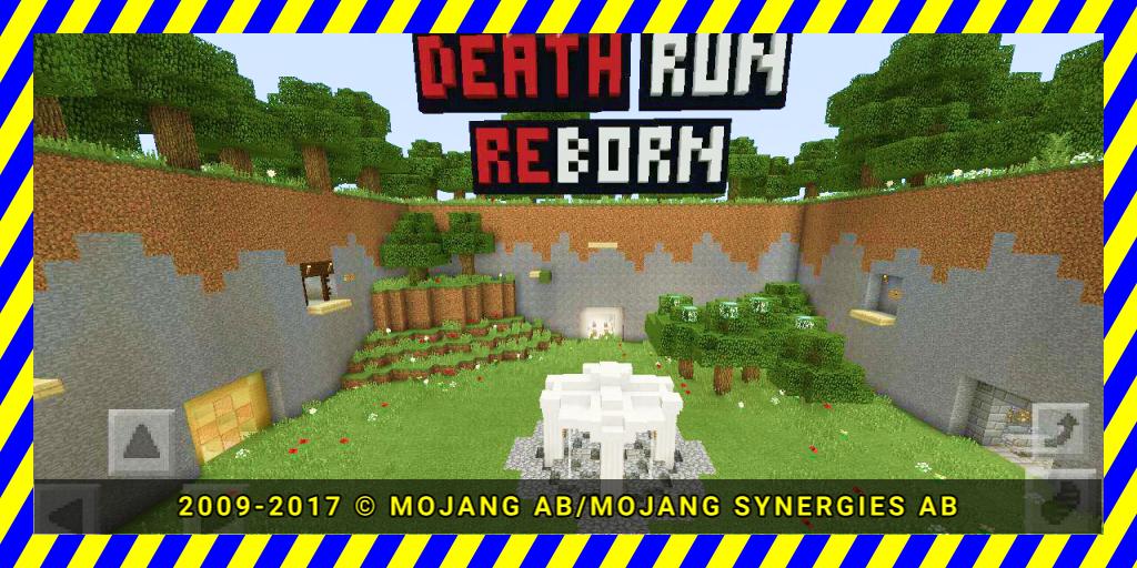 DeathRun Reborn survival map for MCPE