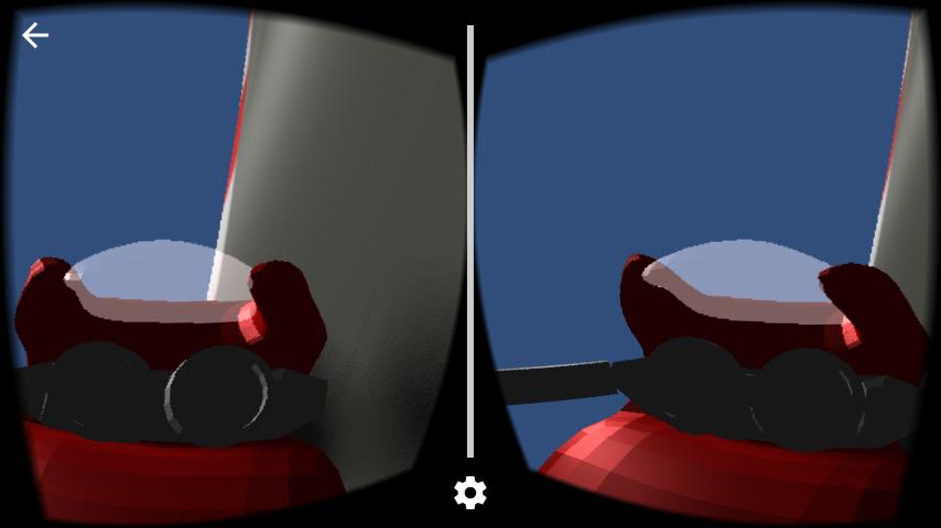 Virtual reality VR bike race