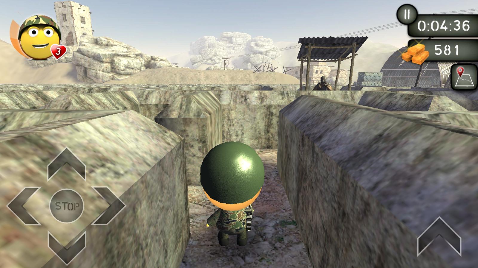 3D Maze: War of Gold