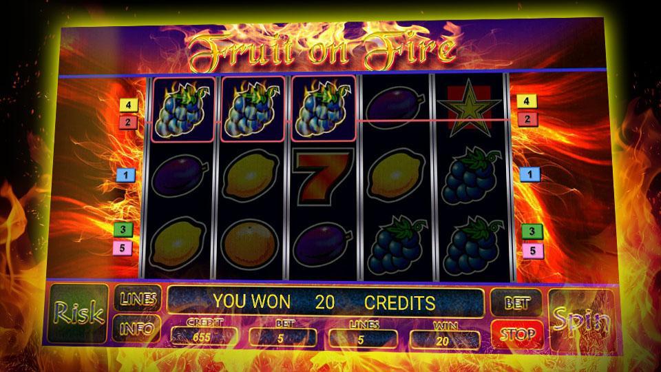 Fruit On Fire Slot