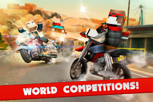 Dirt Bike Pixel Shooting Race