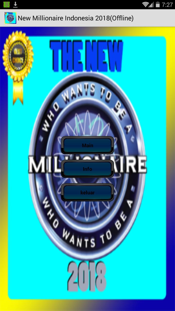 New Millionaire Indonesia 2018 (Offline)