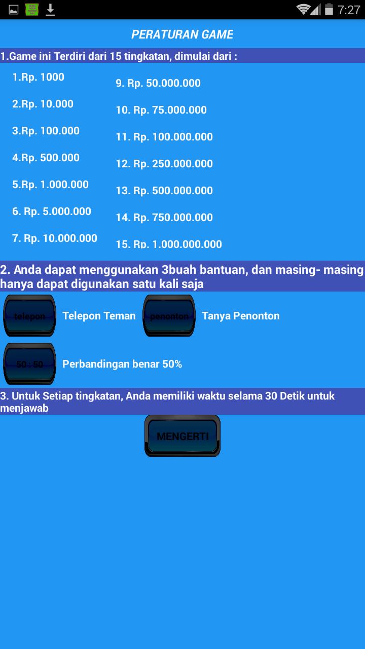 New Millionaire Indonesia 2018 (Offline)