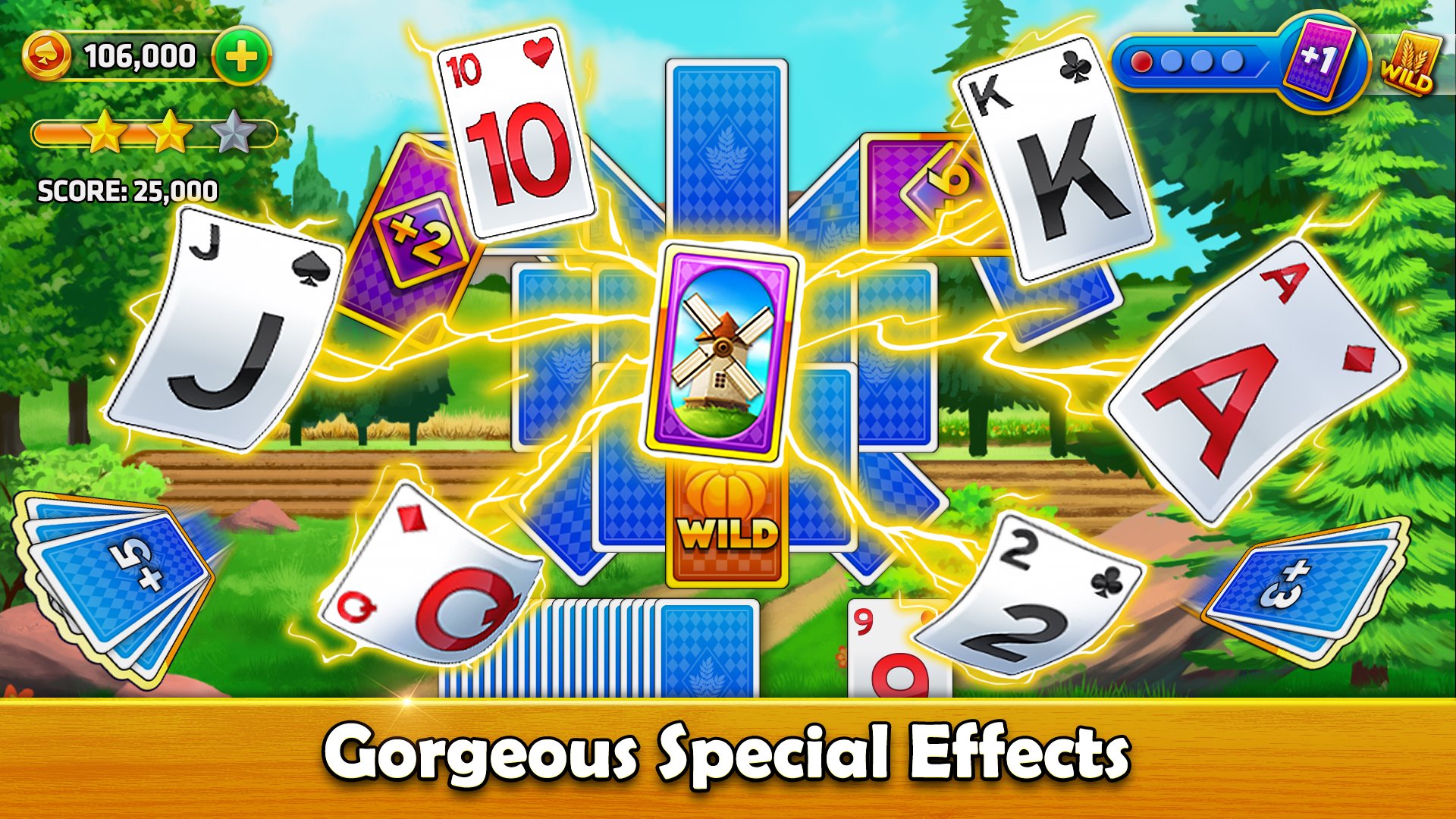 Solitaire Tripeaks - Farm Trip