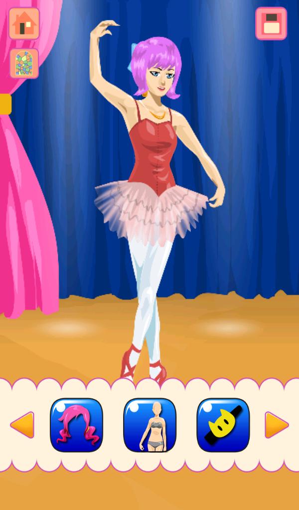 Dancer Dress up Games