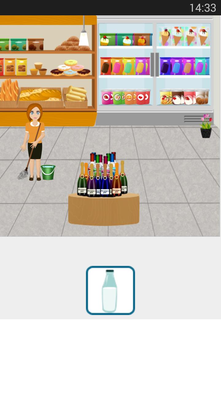 supermarket cleaning game