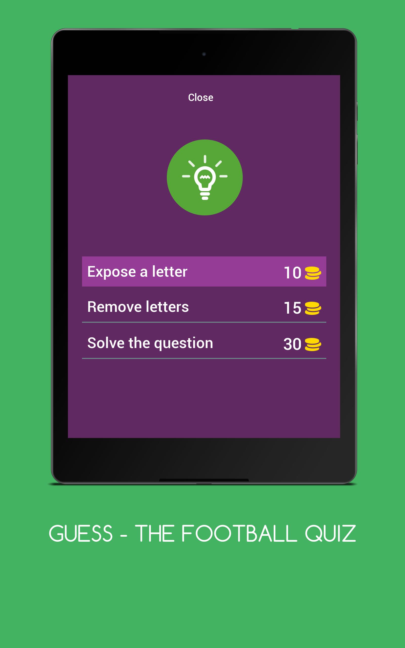 GUESS- THE FOOTBALL QUIZ