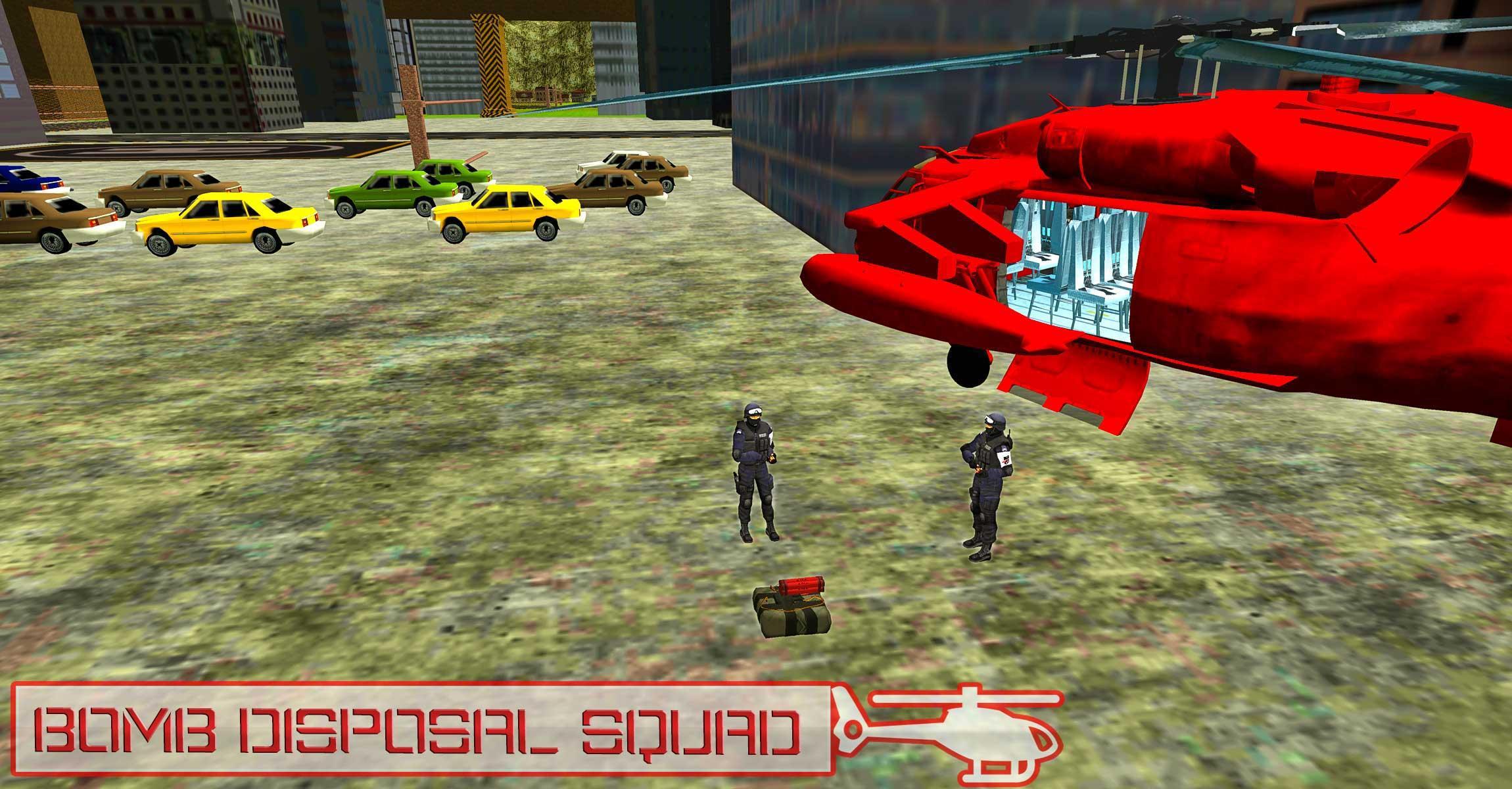 Helicopter Pilot Bomb Disposal