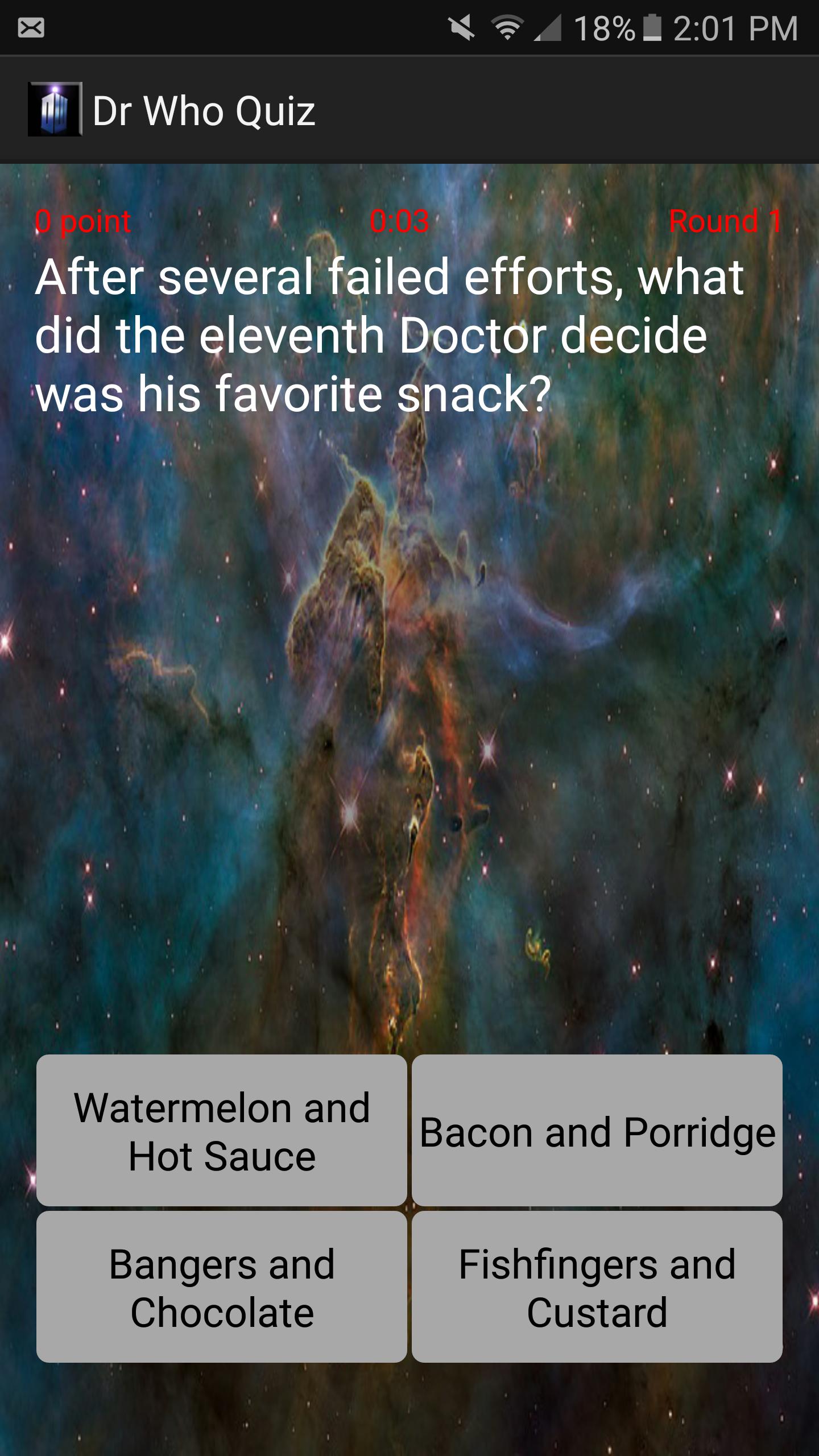 Whovian Trivia Quiz 2