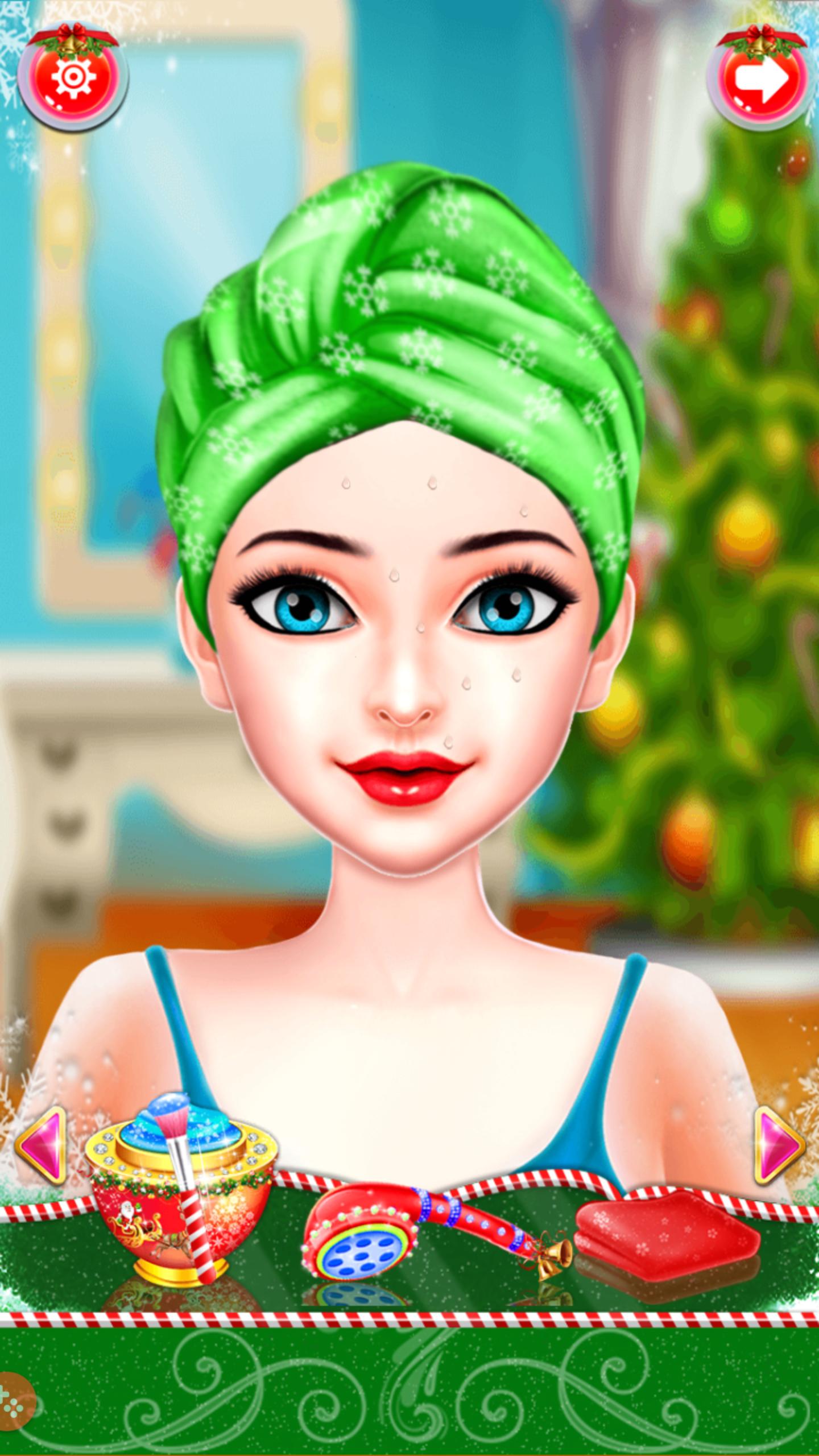 Christmas Girl Makeover