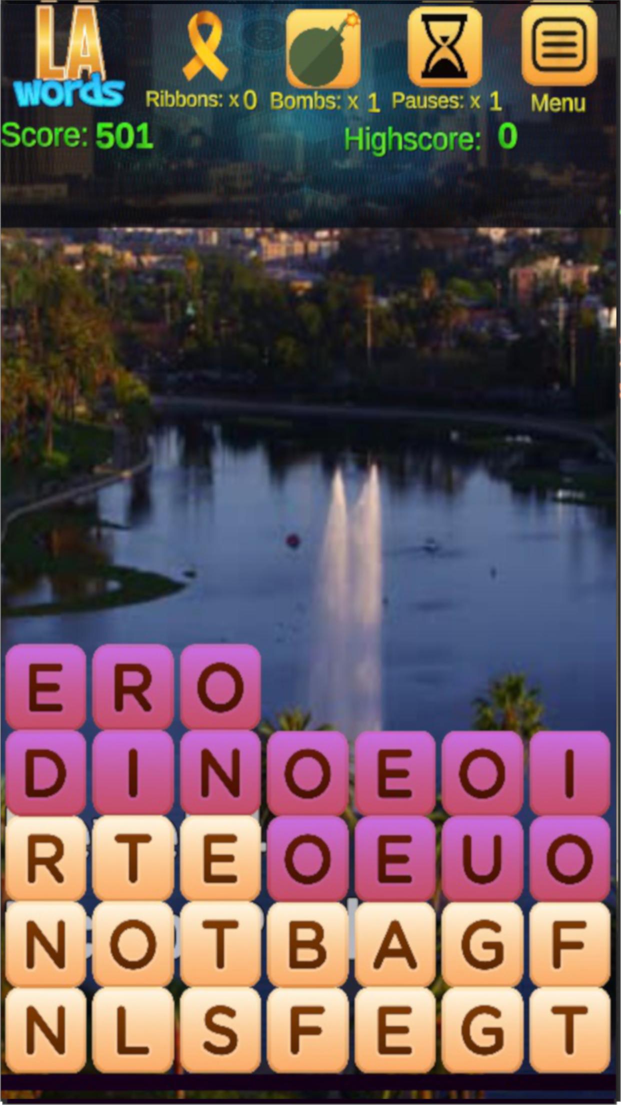 LA Words Puzzle Game