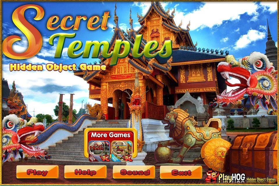 Challenge #79 Secret Temples Hidden Objects Games
