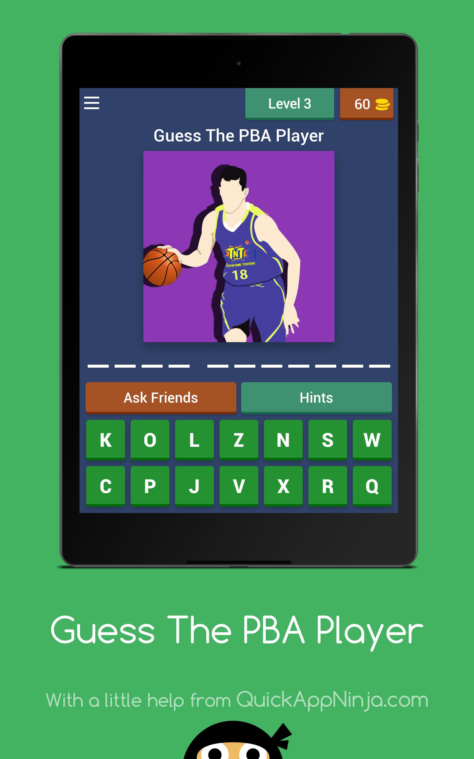 Guess The PBA Player