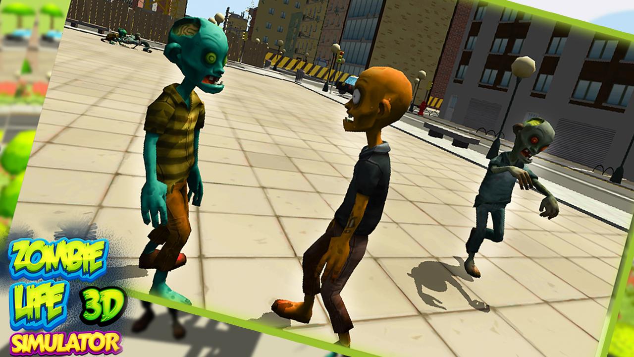 Zombie Life Simulator 3d - zombie strategy games