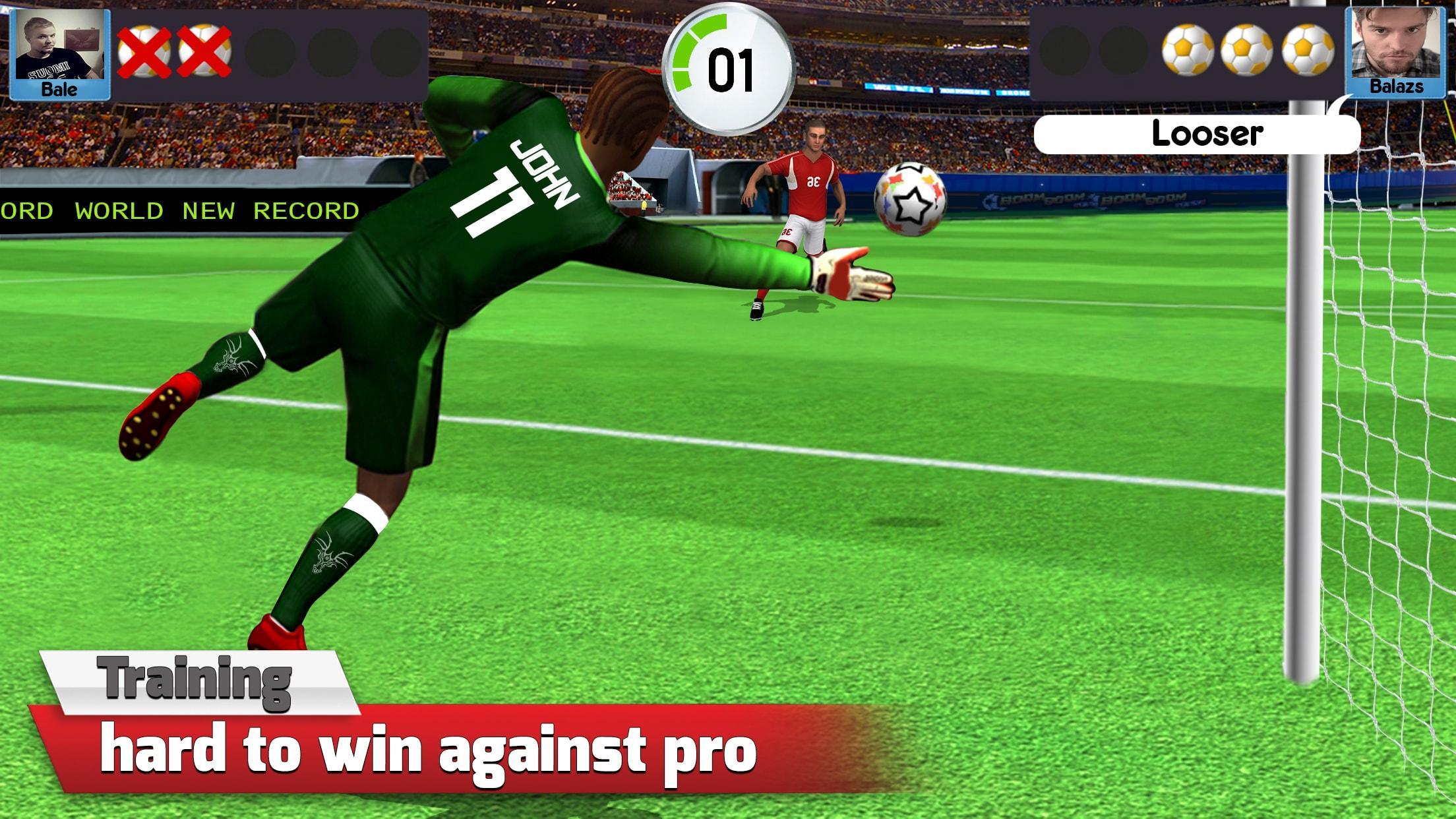 Soccer Penalty shootout : world cup 2018 Soccer