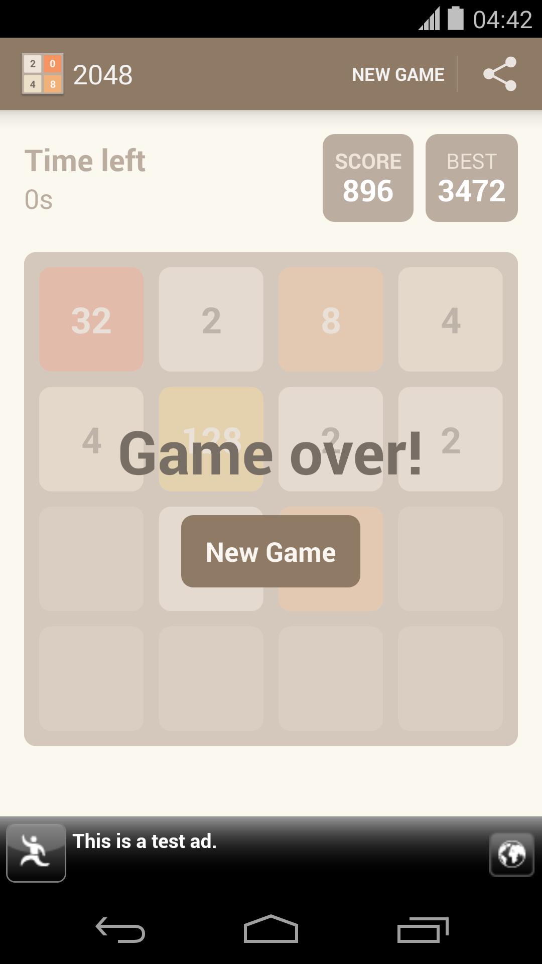 Speed 2048 for Android