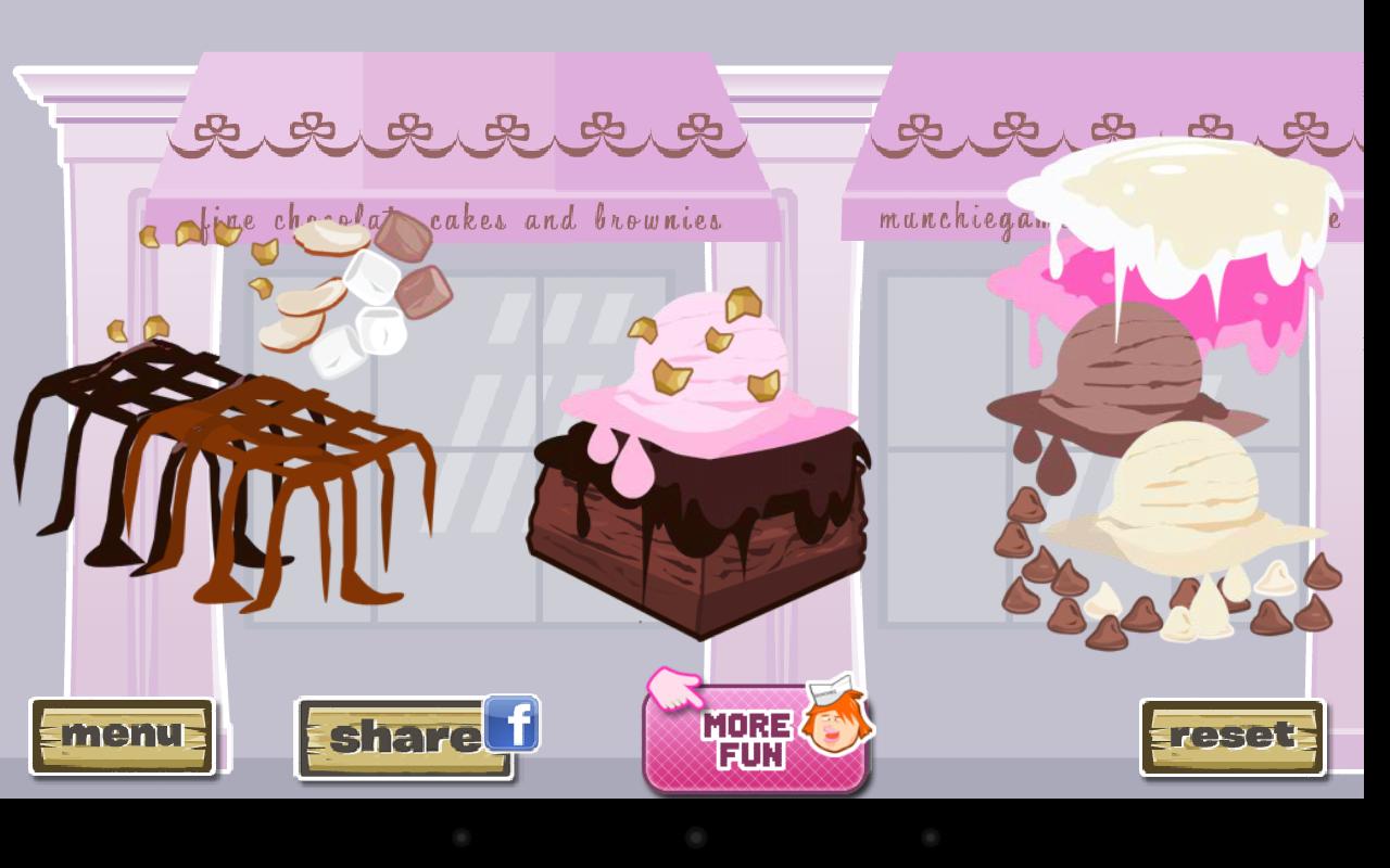 Baked Brownie Dressup Game
