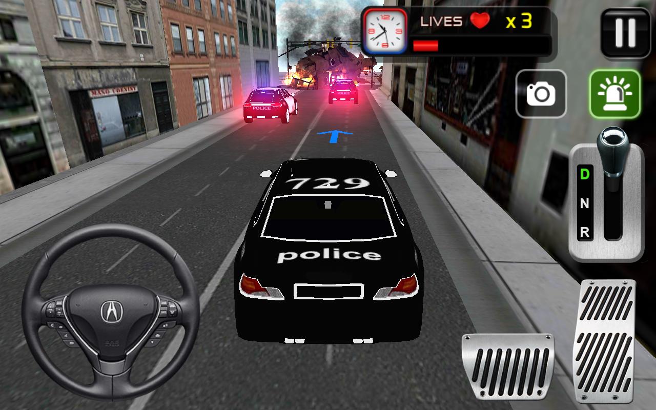Police Parking Simulator 3D