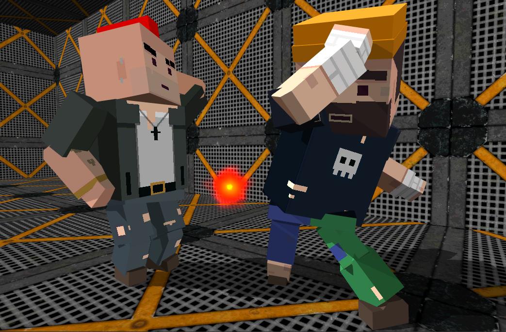 Pixel Blocky Fight