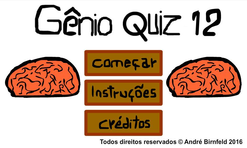 Genius Quiz 12