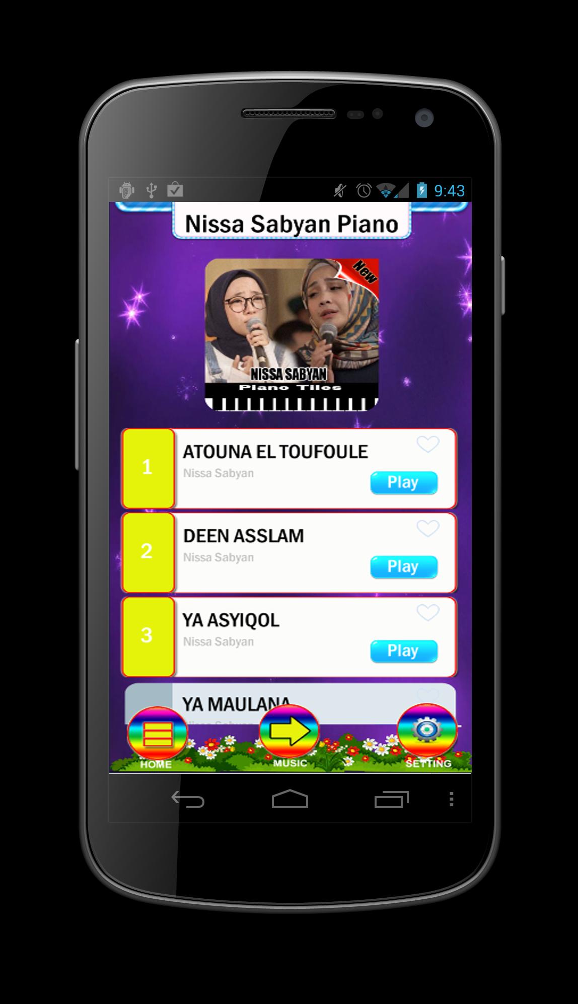 Lagu NISSA SABYAN Atuna Tufuli