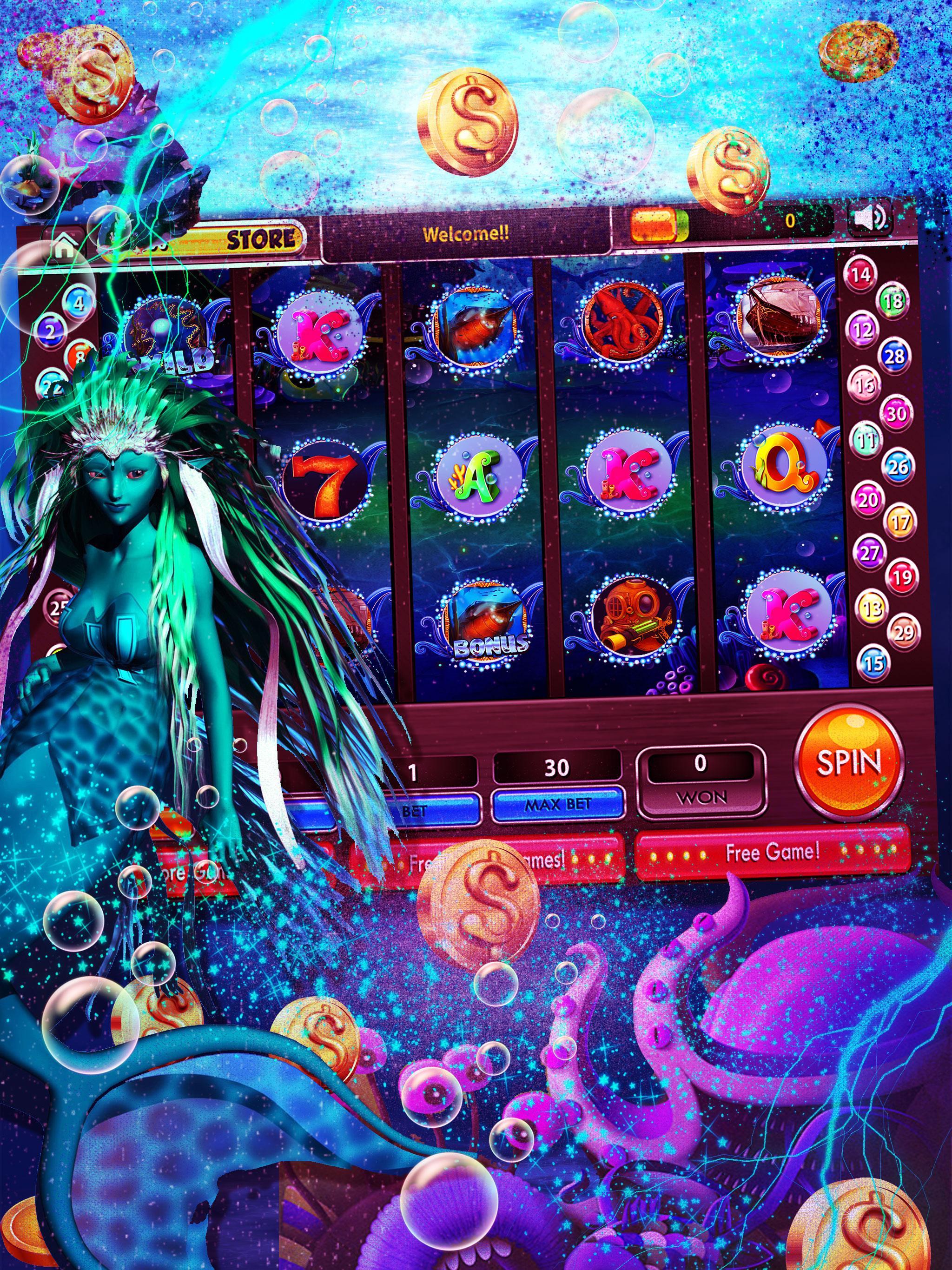 Deep Blue Sea Monster Slots