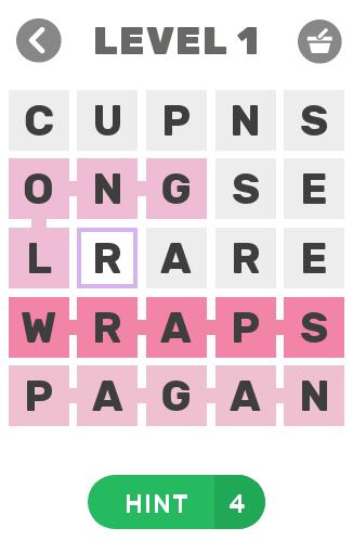 Find The Words - Challenging