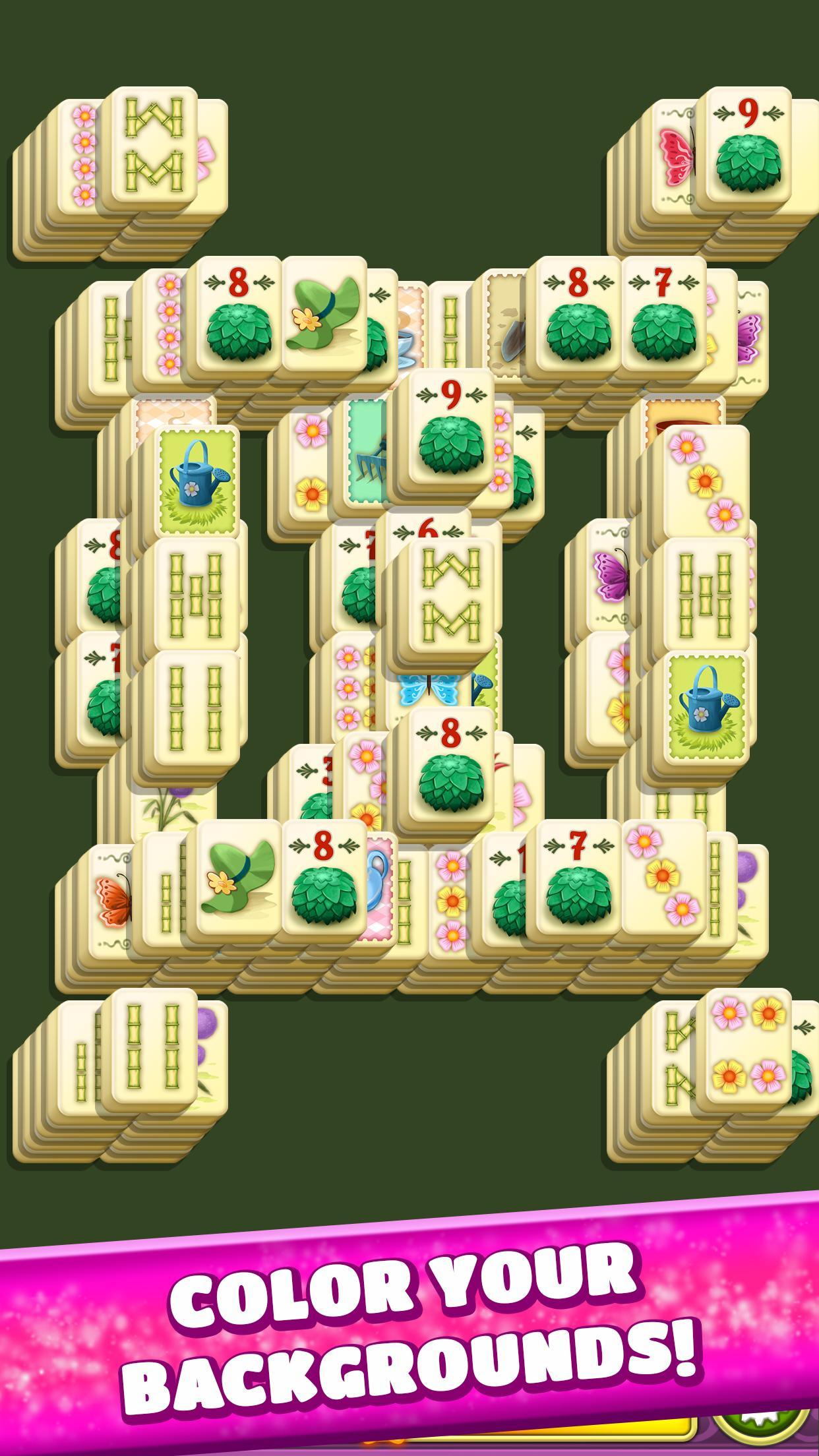 Mahjong Spring Flower Garden