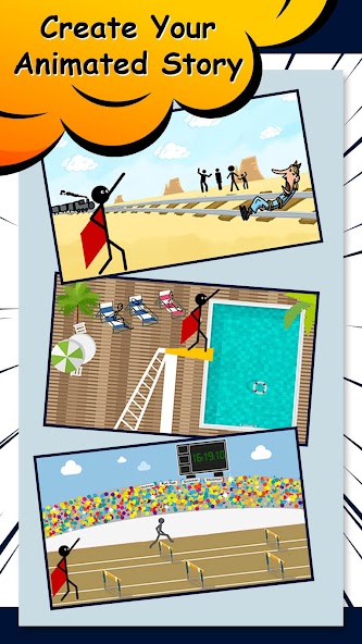 Superhero Cartoon Video Maker