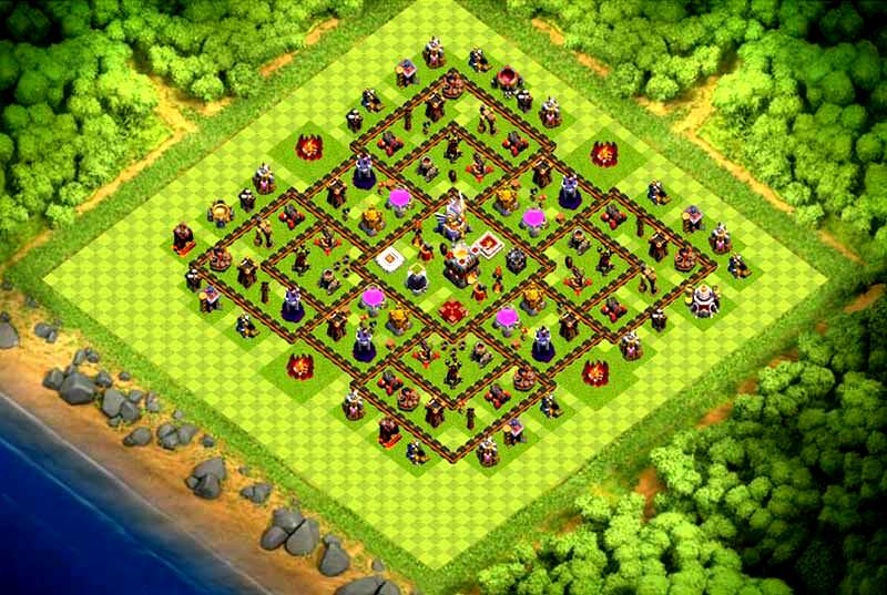 Map of COC 2017